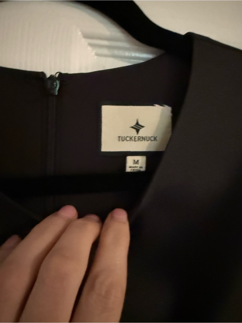 Tuckernuck Black Dupioni Marlowe Dress | M |Worn Once - Picture 3 of 4